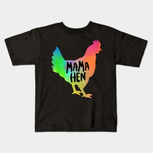 Mama Hen' Awesome Chicken Kids T-Shirt